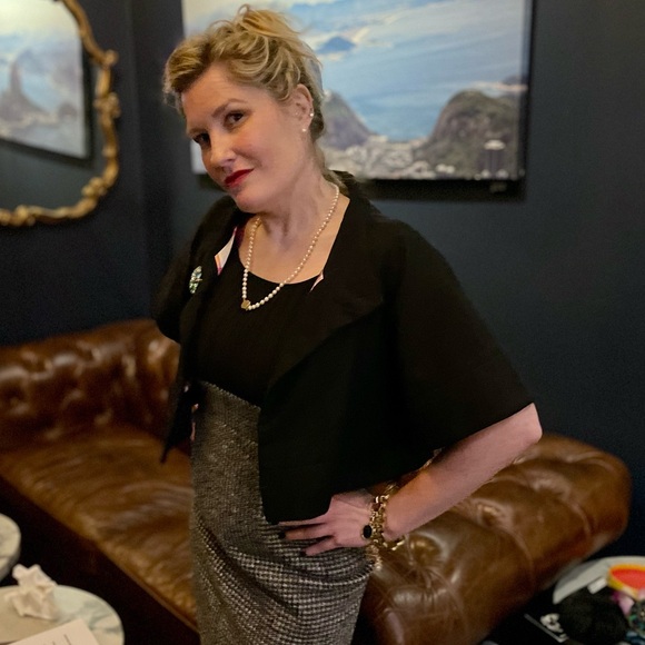 Vintage Saks Cropped Swing Jacket - Picture 8 of 12